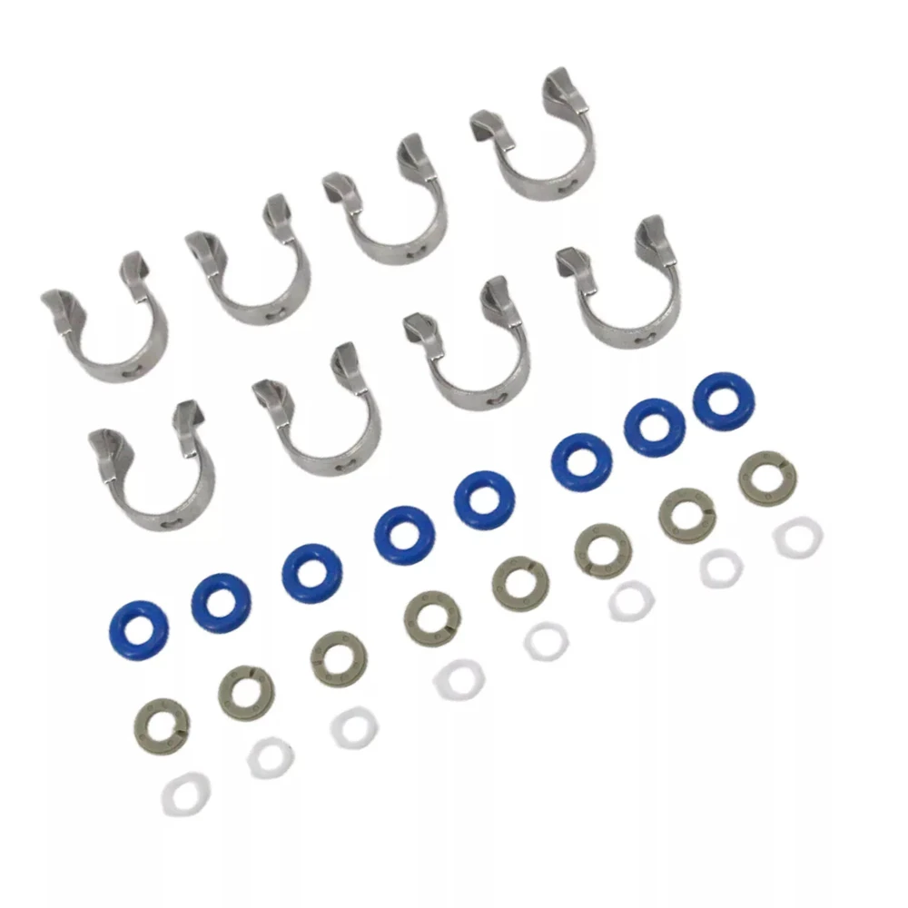8 Set Fuel Injectors Repair Seal Kit For Range Rover Jaguar 5.0L 0261500105 Accessories