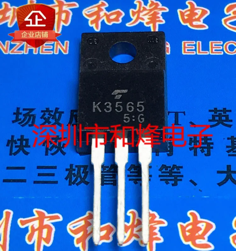 

(5PCS/LOT) K3565 2SK3565 TO-220F MOS 900V 5A New Original Stock Power chip