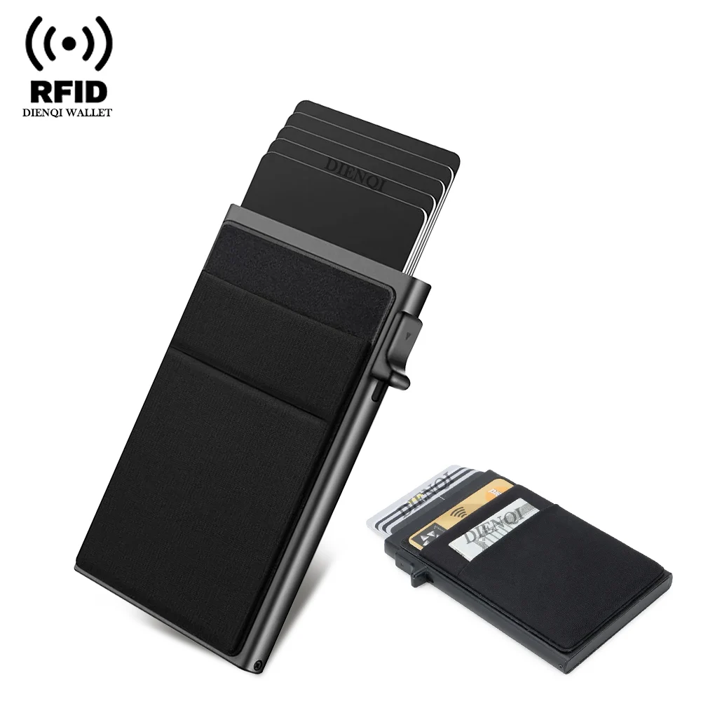 Luxurious Slim RFID Credit Card Holder for Business Professionals