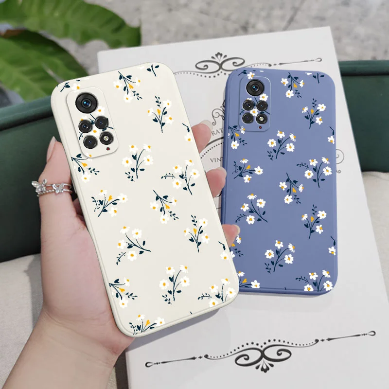 Nice Flowers Phone Case For Xiaomi Redmi Note 13 12 12S 11 11S 11E 10 10S 10T 9 9S 8 7 Pro Plus 4G 5G 10A 10C 9A 9C 9T Cover