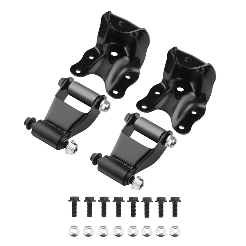 

AU04 -1 Set Car Springs Rear Hanger And Shackle Bracket Kit 722-001 722-010 For Ford Ranger 1983-2008 Mazda Pickup 1986-2011