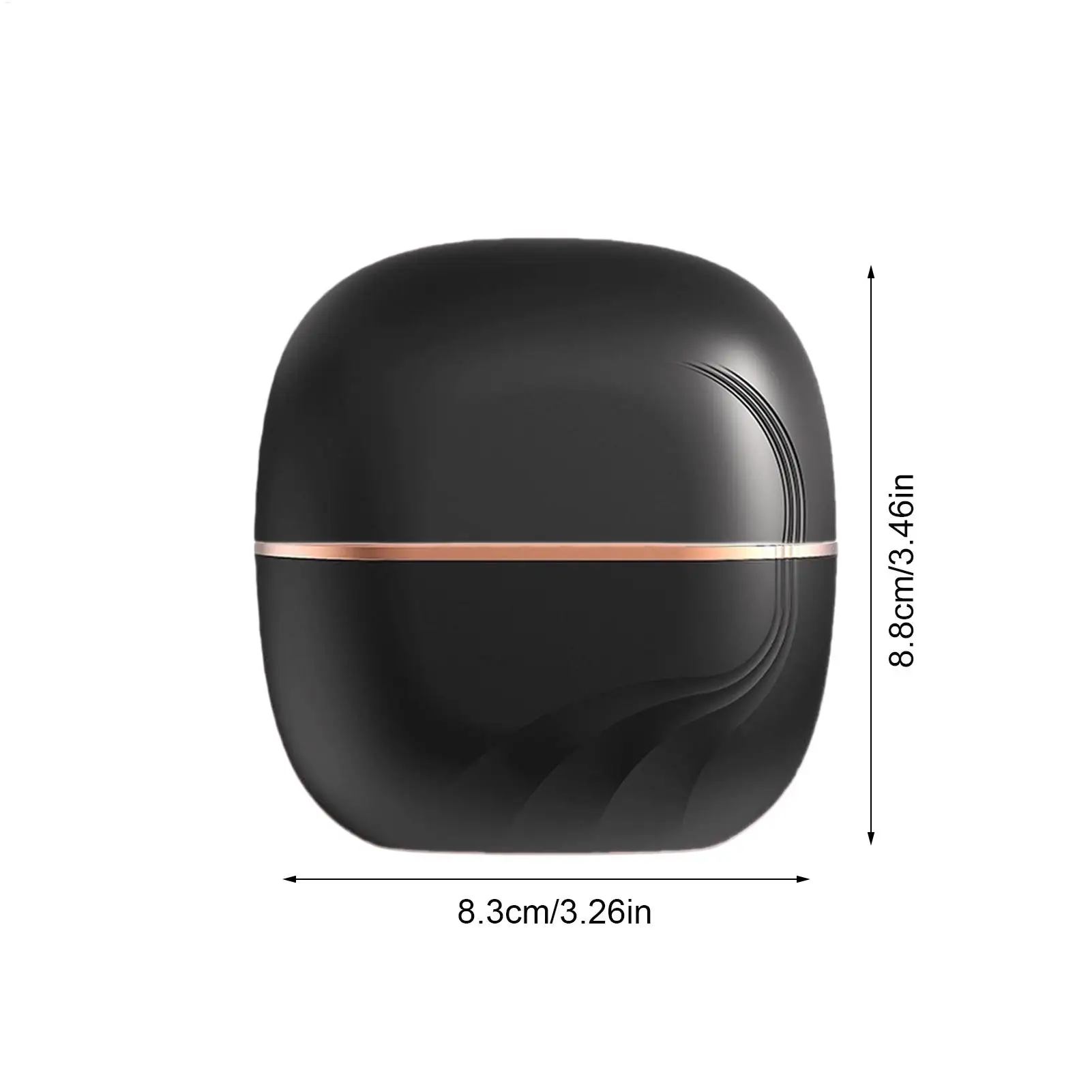 Straightener Brush 3-Level Rechargeable Portable Anti-Scald Straightener Comb Home Salon Straightening Brush for Vacation