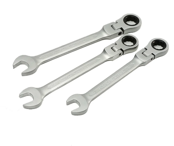 6-32mm Joint Ratchet Wrench Set Combination Ended Spanner Kits Vanadium Steel Hand Tools Socket 22 Tlg