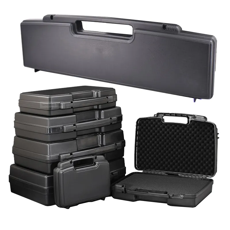 Tool Box Hard Carry Case Instrument Box Plastic Tool Case Impact Resistant Safety Equipment Camera Storage with Foam