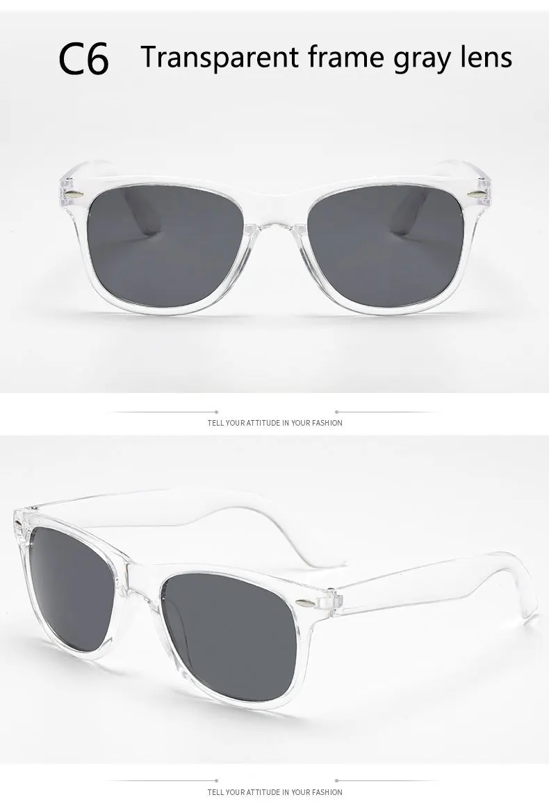 Boyseen klassische Retro quadratische polarisierte Sonnenbrille Männer Frauen schwarze Sonnenbrille männliche weibliche Mode Anti Blendung Fahr schirme – Detail 12