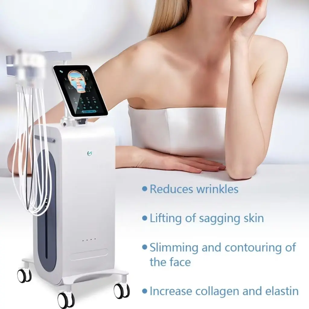  RF 얼굴 윤곽 교정, 피부 탄력 강화, 주름 제거, 바디 마사지 기기
