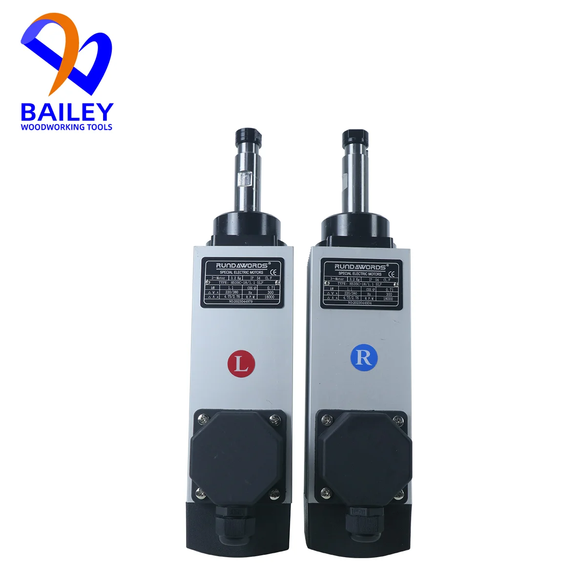 BAILEY 1PC 고속 트리밍 모터 1.1KW 300HZ 18000RPM KDT 엣지 밴딩 기계 목공 도구 RUNDWORDS