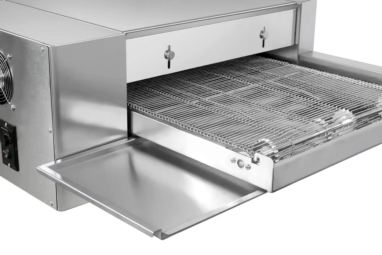 Professional Conveyor Pizza Oven Gas 18 Inch Commercial Pizza Ovens Uniform Temperature and Fast Baking