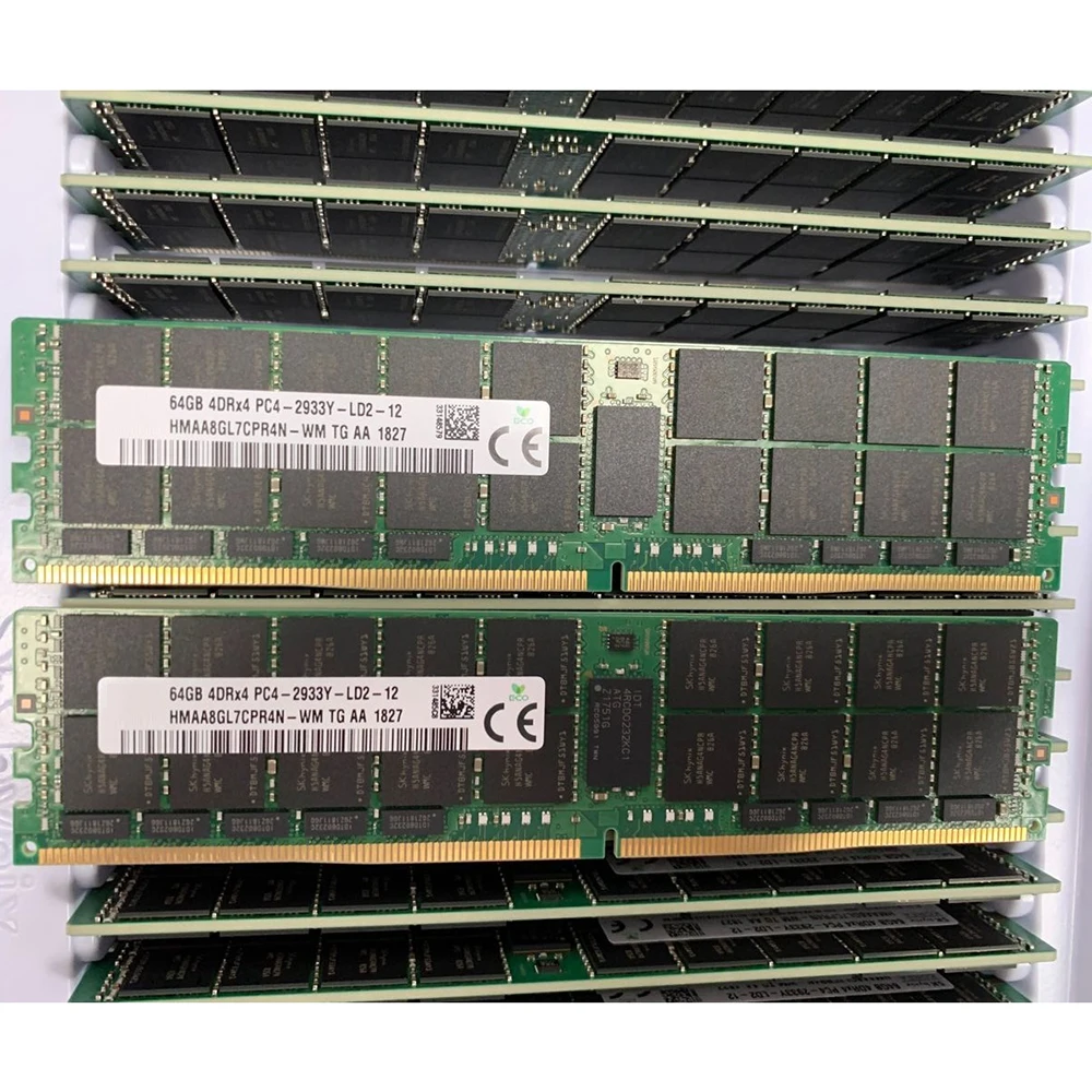 

1 шт. для SK Hynix RAM HMAA8GR7AJR4N-WM 64 Гб 64 Гб 2RX4 2933Y DDR4 Серверная память