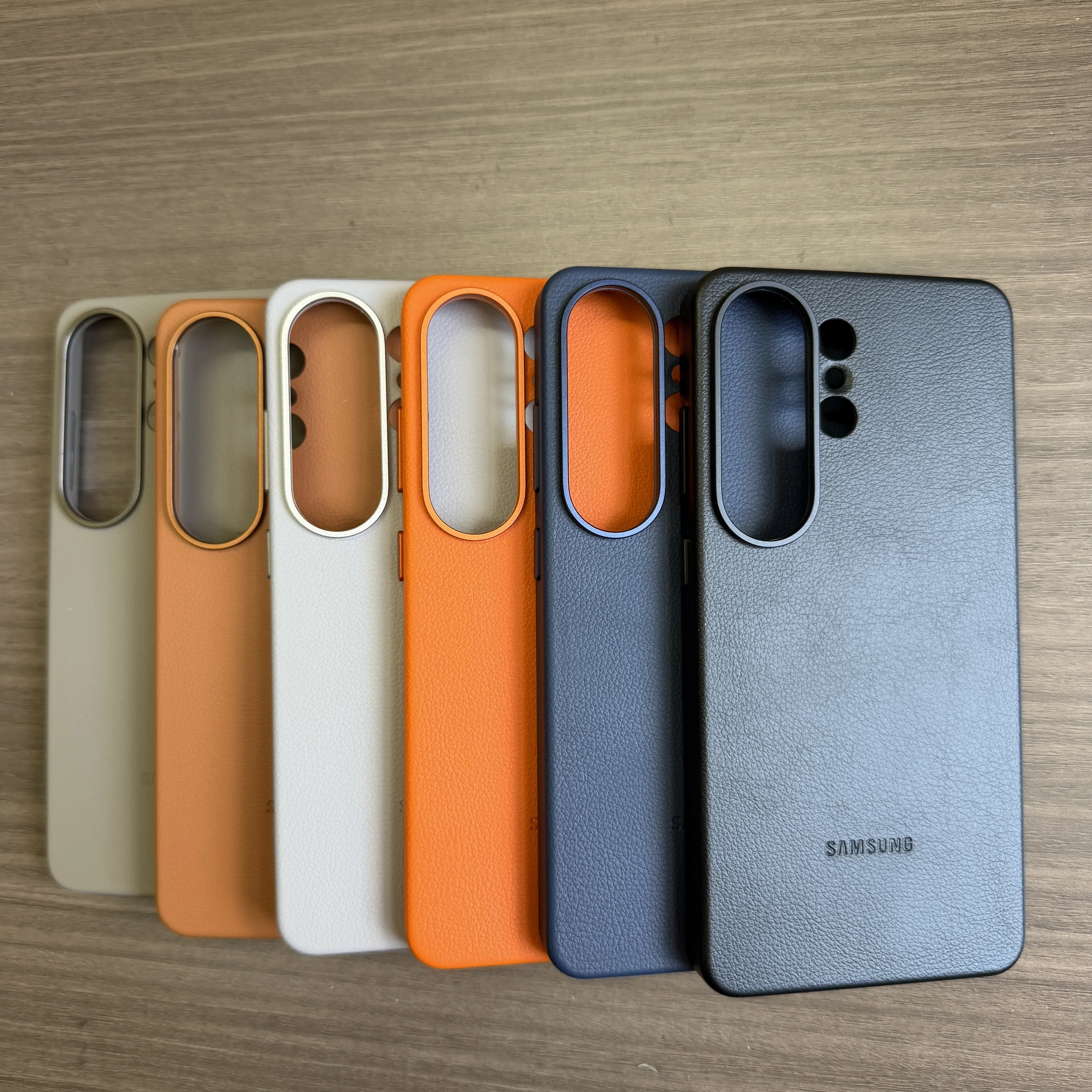 Elegant Leather Phone Case - Genuine Shockproof Protective Back Shell