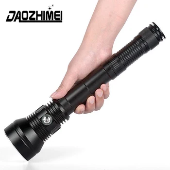 XHP70.2 LED 다이빙 손전등, 5 가지 모드 방수 스쿠버 다이빙 토치 헤드라이트, IPX8 수중 26650 다이빙 램프, 캠핑 낚시