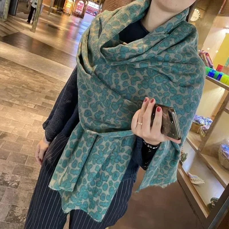 

WJ397B10-B18 Luxury brand design 2023 New scarf autumn and winter women's versatile long style thickened warm shawl