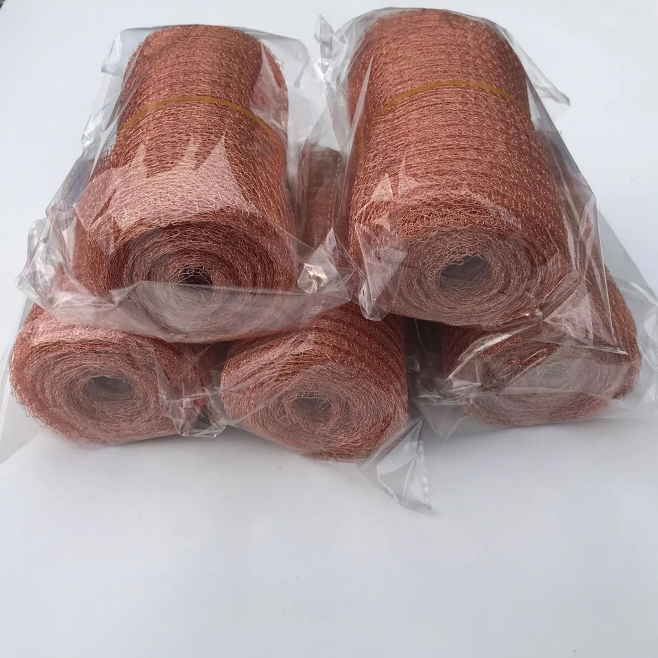 Rustproof Copper Mesh Slug Repellent for Gardens