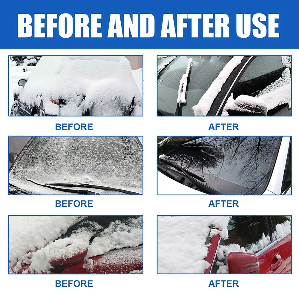 Deicer Spray Multifunctional Safe Ice Melting Agents Spray For Fridges/Freezer Inside