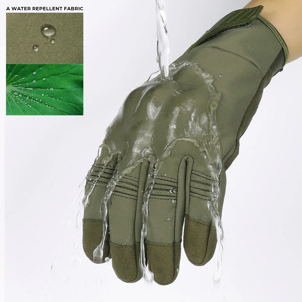 Men Touch Screen Gloves Cycling Gloves Combat Riding Training Shooting Hunting Hiking Tactical Mittens Sports Windproof Gloves 5