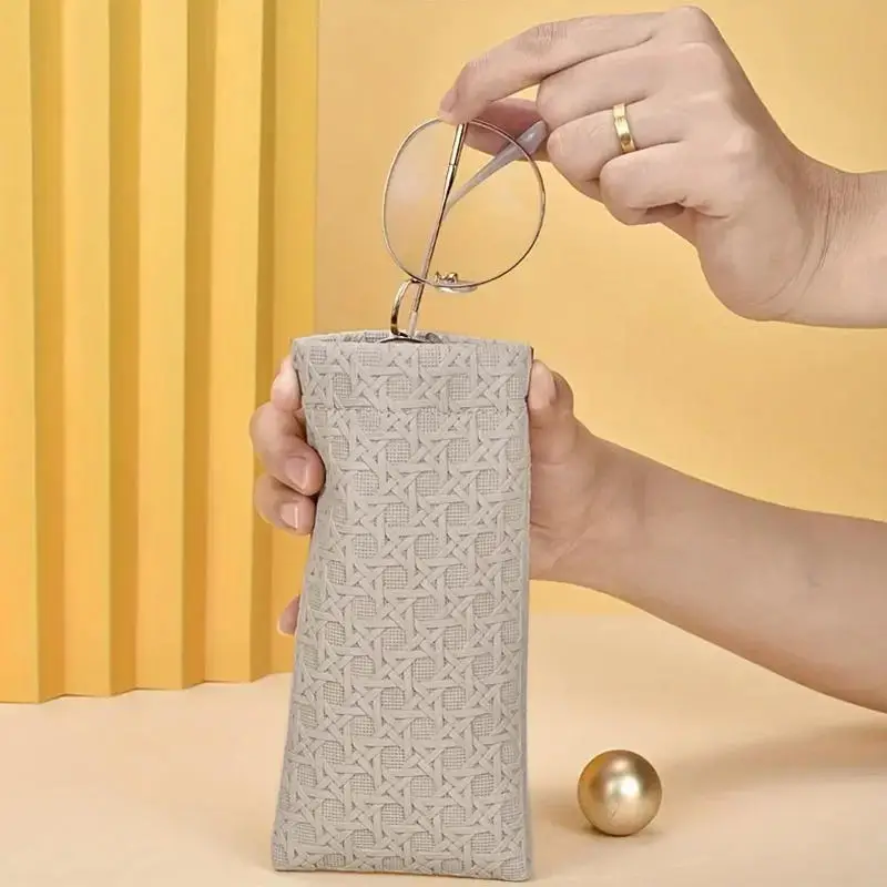 Waterproof Durable Eye Glasses Case With Secure Closure, Portable And Stylish Eyewear Storage Bag For Daily Use And Gifting