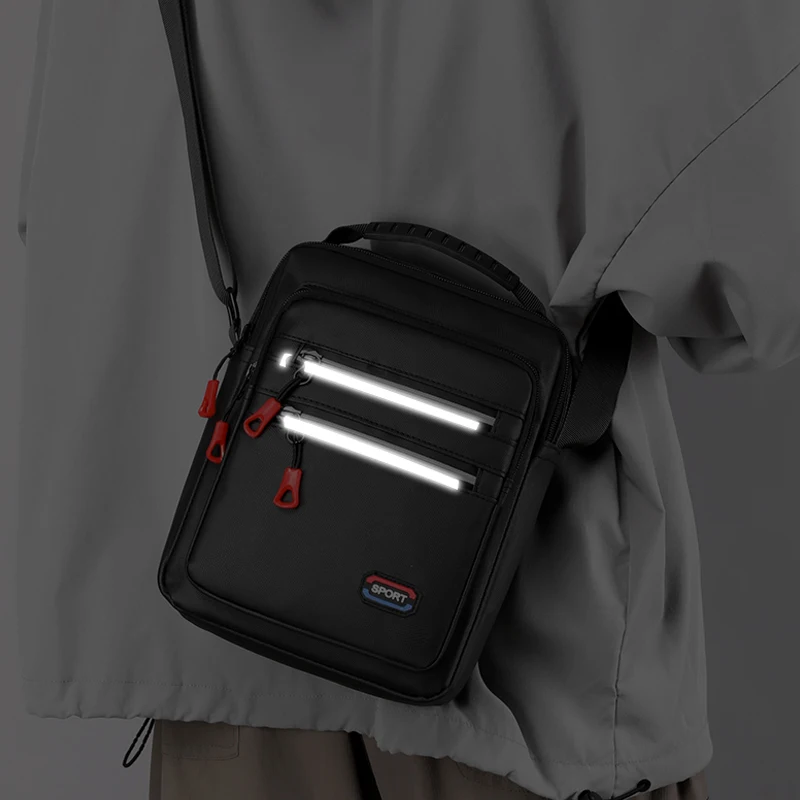 Men's business crossbody bag, office and leisure shoulder bag, for dad and husband (anniversary gift)