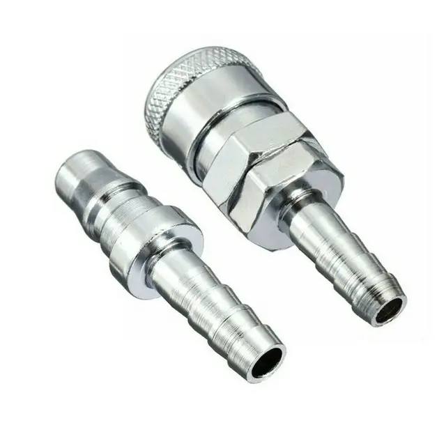 4Pc Gyorskioldás 8 Mm -Es Gáztömlő Réz Fúvókakötő Szett Lakóautó -Karavánhoz - Image 4