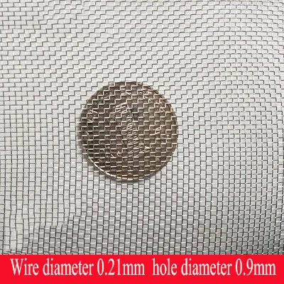 Premium Stainless Steel Woven Wire Filtration Mesh - Multiple Size Options