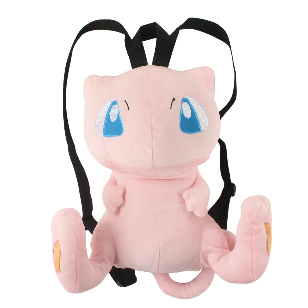 

30cm Pokemon Mewtwo Backpack Cartoon Game Plush School Bag Toys Doll