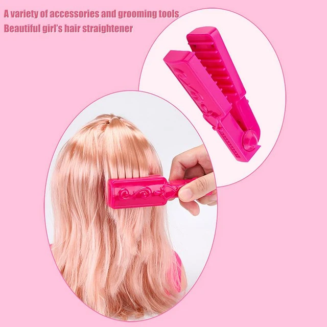 Makeup Doll Head for Kids Vivid Hairdresser Doll Head Interesting  Multifunctional Simulation Hairstyling Set 36pcs Girls