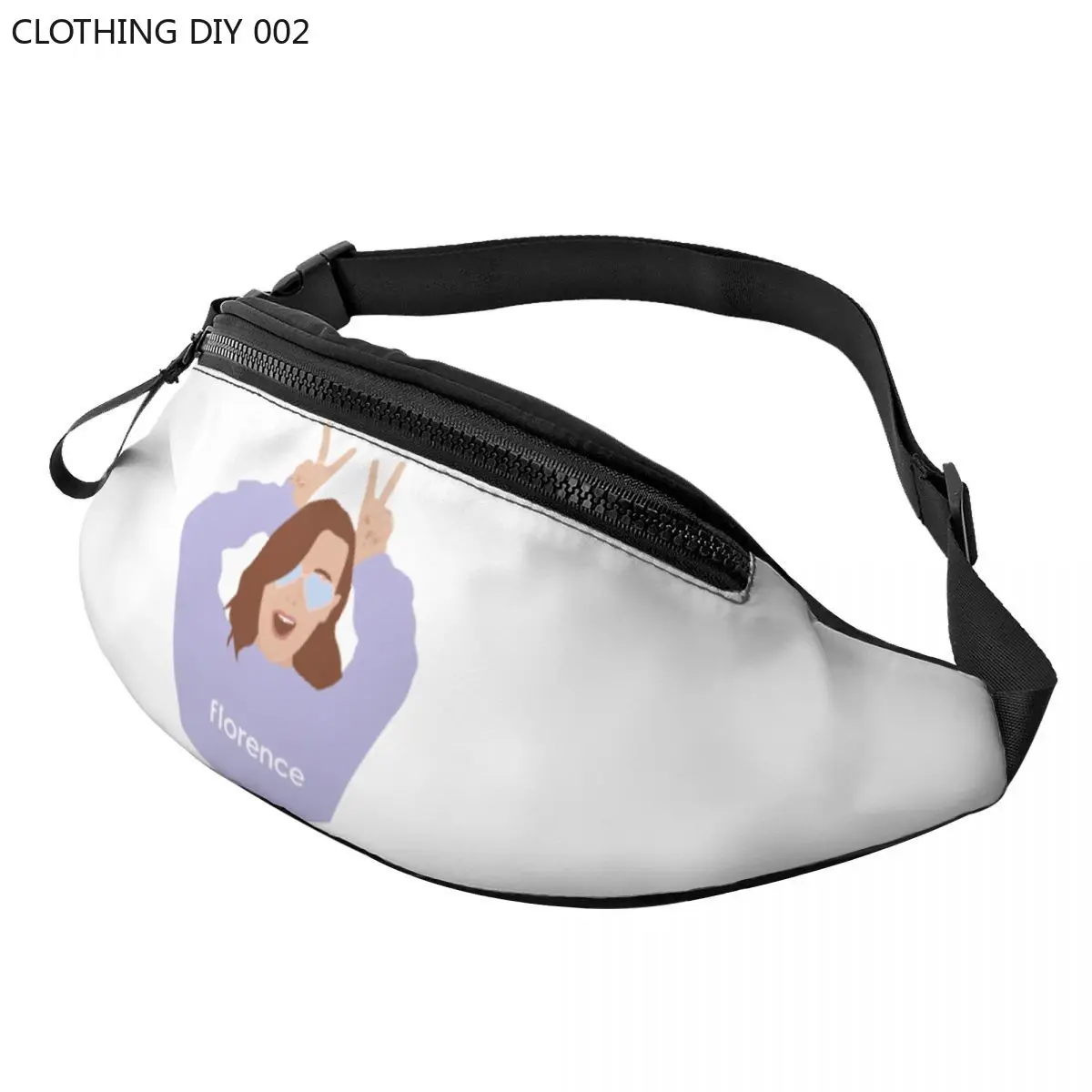 

Florence By Mills Fanny Pack Women Men Casual Crossbody Waist Bag for Traveling Phone Money Pouch