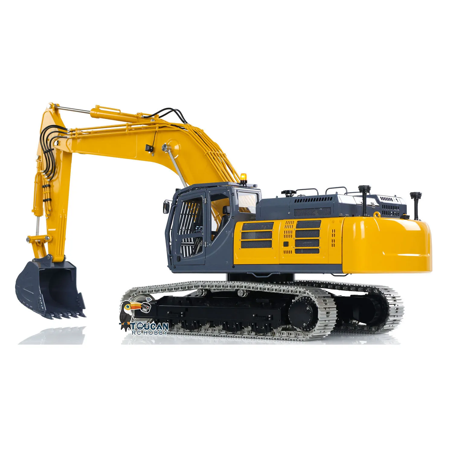 1/14 AOUE-SK500 LESU Hydraulic RC Excavator RTR Radio Control Digger Engineer Vehicles Finished Light Truck Car Toys Model 5