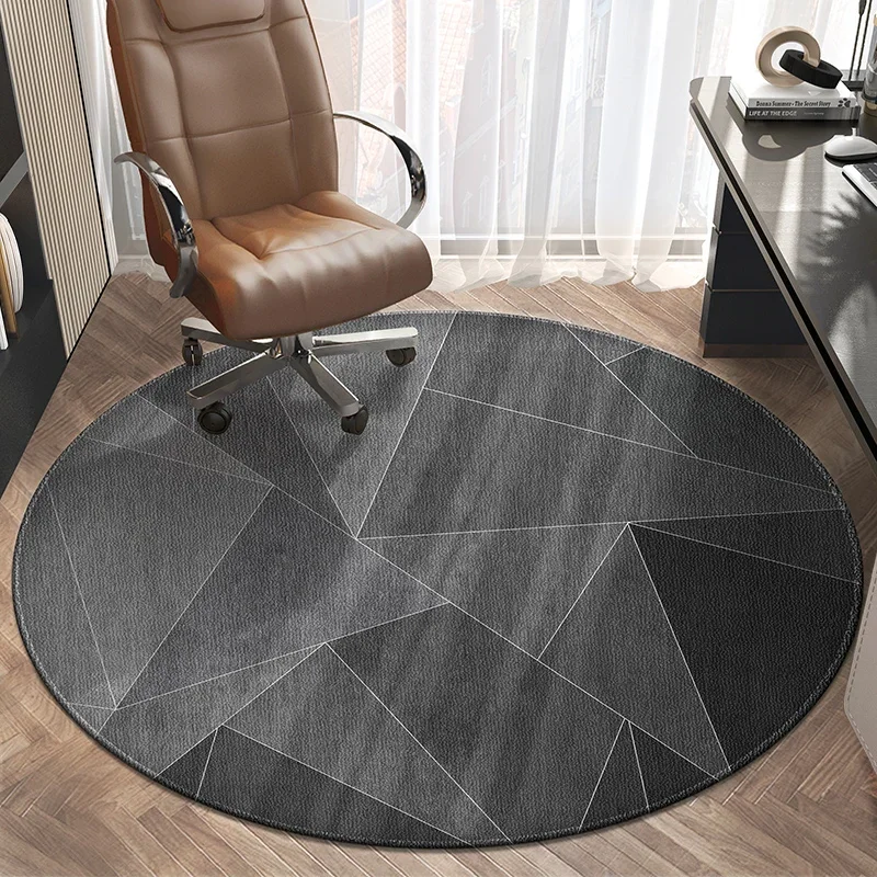 Round Carpet Home Bedroom Hanging Basket Non-slip Floor Mat Living Room Decoration Computer Chair Carpets Study Area Rug Large floor mat shaggy rugs