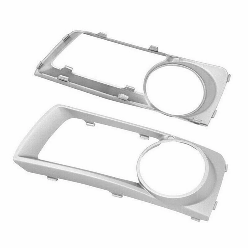 51117312595 51117312596 1Pair LH+RH Bumper Fog Light Grill Cover Trim Replacement Parts For BMW E71 X6 2012 2013 2014