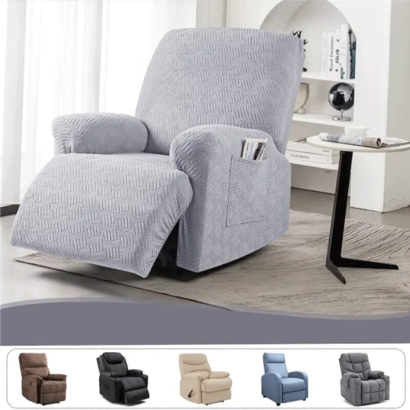 Jacquard Recliner Sofa Cover Elastic Reclining Stretch Armchair adjustable Most Cheap Sofa Covers Chair Cover For Living Room
