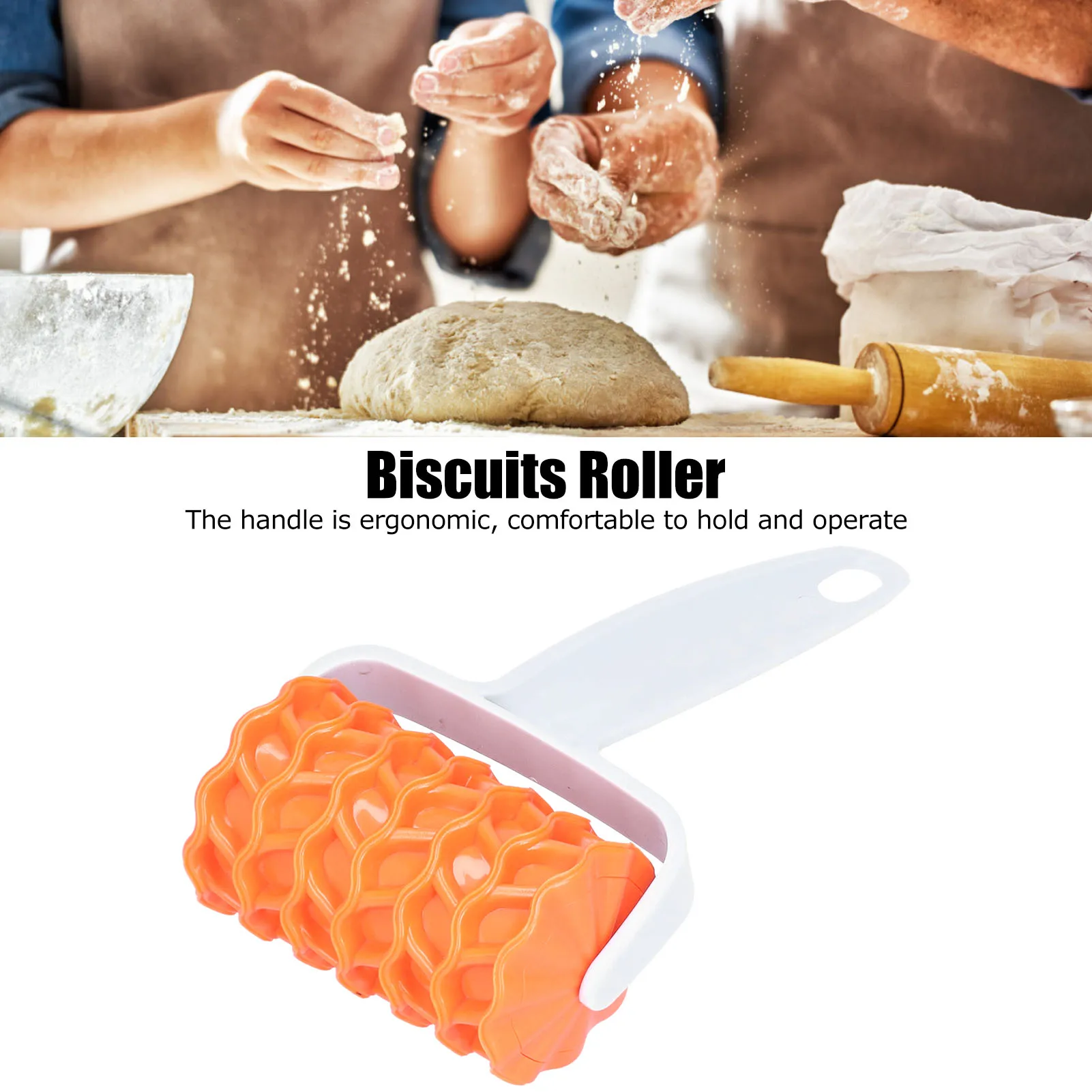 Fondant Pizza Cakes Pies Kitchen Supplies Baking Accessory DIY Plastic  Dough Roller Pizza Cookies Baking Tools