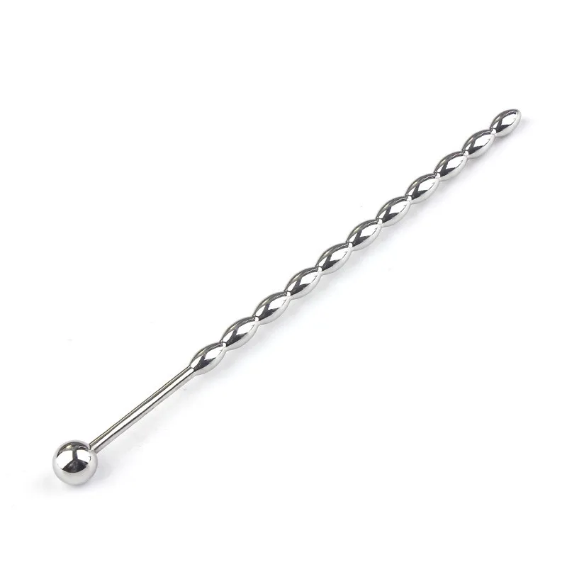 Penis Sex Toys Male Stainless Steel Urethral Plug Urethral Dil Sounding Penis Plug Urethra Stimulate Dilator Masturbation Rod