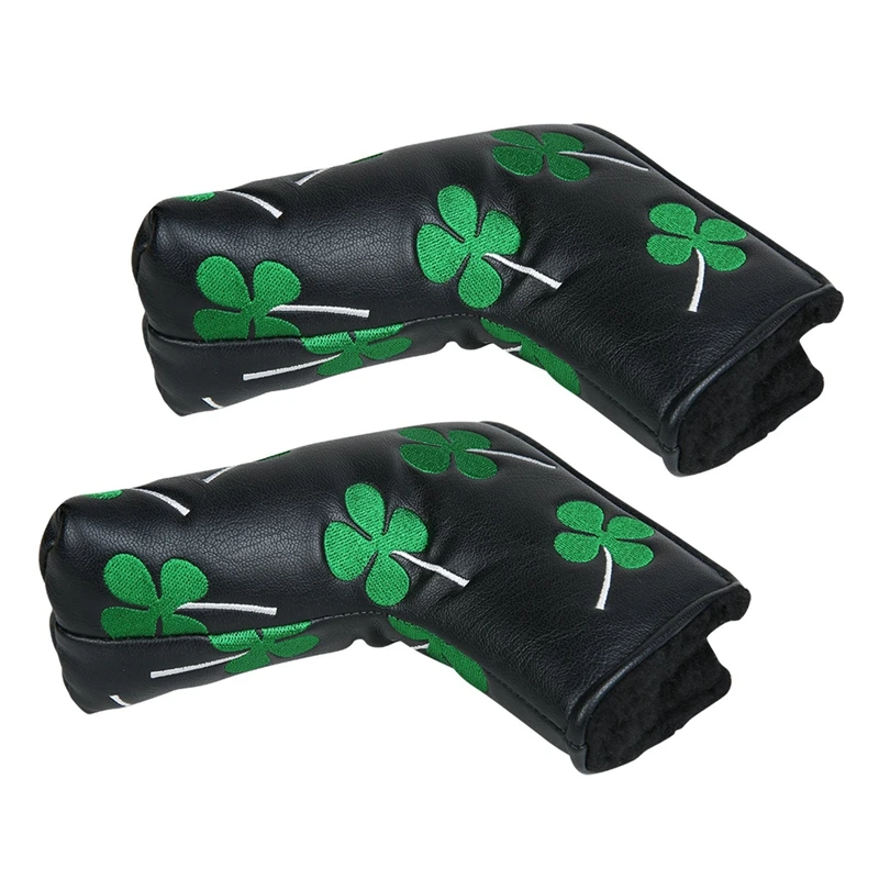 

Top!-2X Golf Lucky Blade Putter Cover Golf Club Cover For Golf Putter