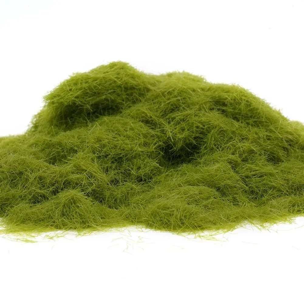 Nylon Artificial Grass Model Railway Lawn Grass Powder Green Scenery 30g 5mm Nylon Grass Powder Modeling Hobby Craft Accessory 5