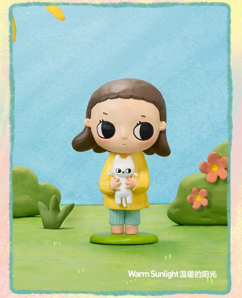 thumbnail image 1 of Pop Mart Anime Figures Nyota Soft Life Series Figure Mysterious Box Figurine Decoration Customized Christmas Gift Toy for Kid, 1 of 5