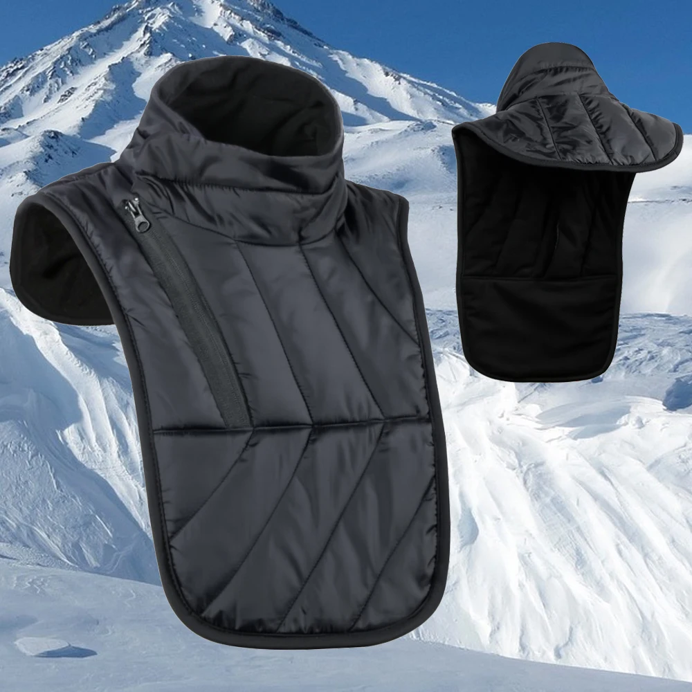 Motorcycle Neck Gaiter Winter Warm Motorcycle Neck Gaiter Protective Scarf Windproof Ski Motorbike Neck Cloak for Outdoor Cycling Riding Equipment