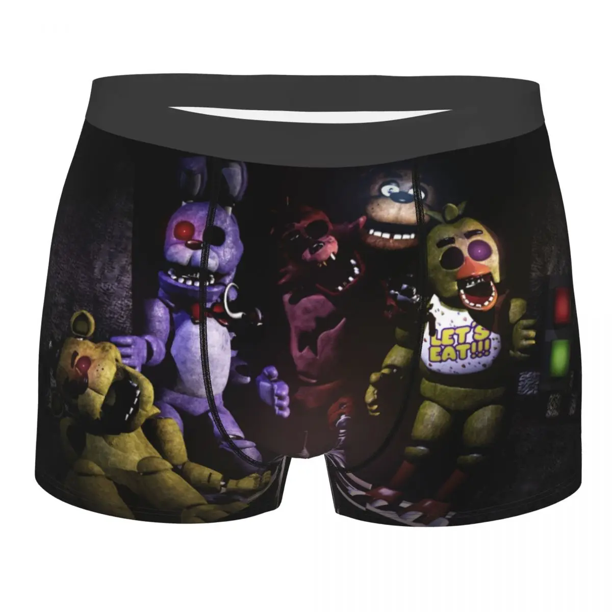 Fnaf Toy Bear Game Underpants Homme Panties Men's Underwear Ventilate ...