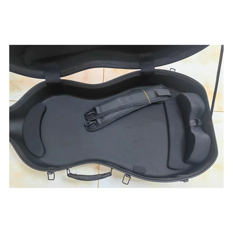 Carbon Fiber Cello Case Wheels, High Quality, 1/2 Size