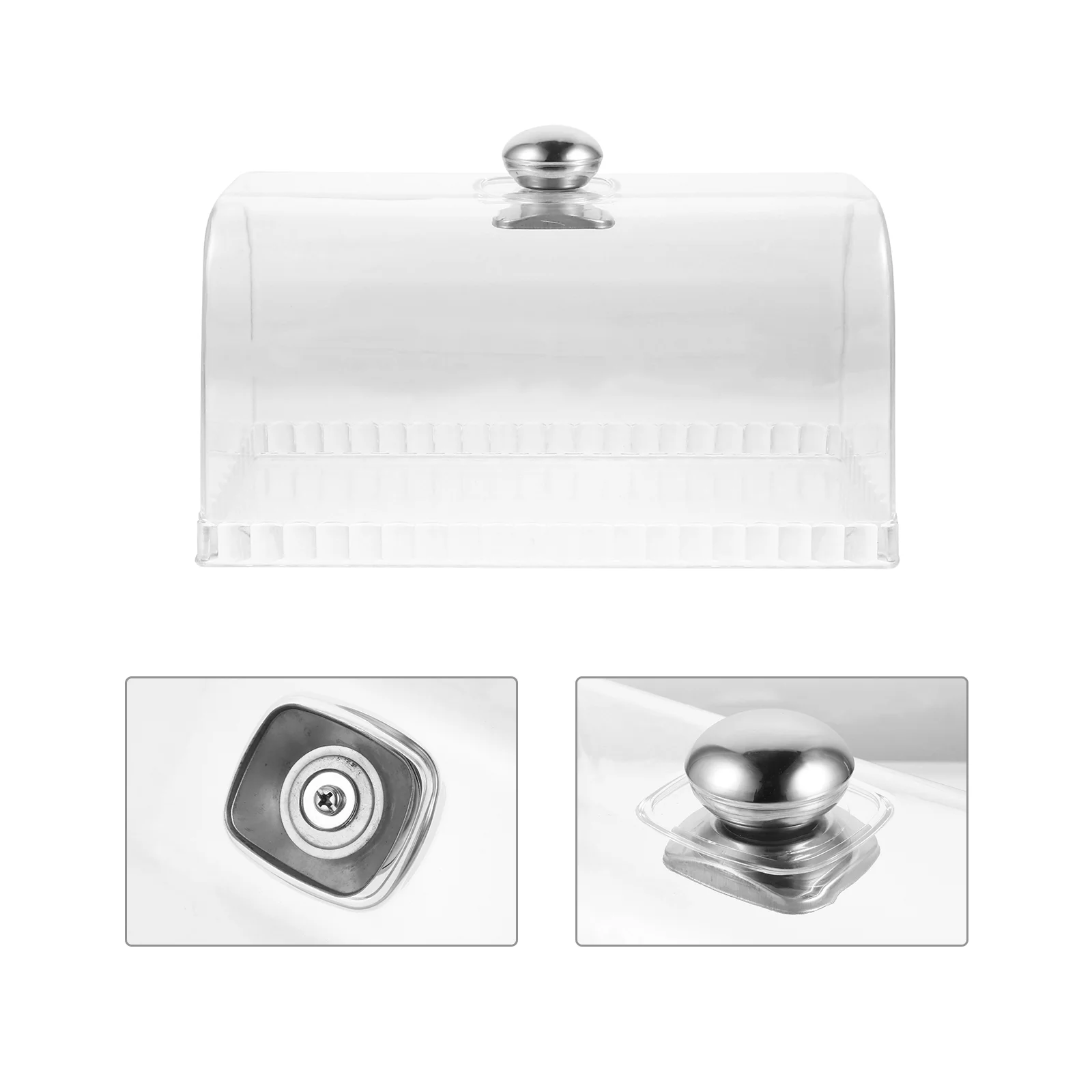 

Food Cover Restaurant Dessert Protective Bakery Dust Ornament Display Stand Cake Snack Tray Transparent Lid Rack Dustproof