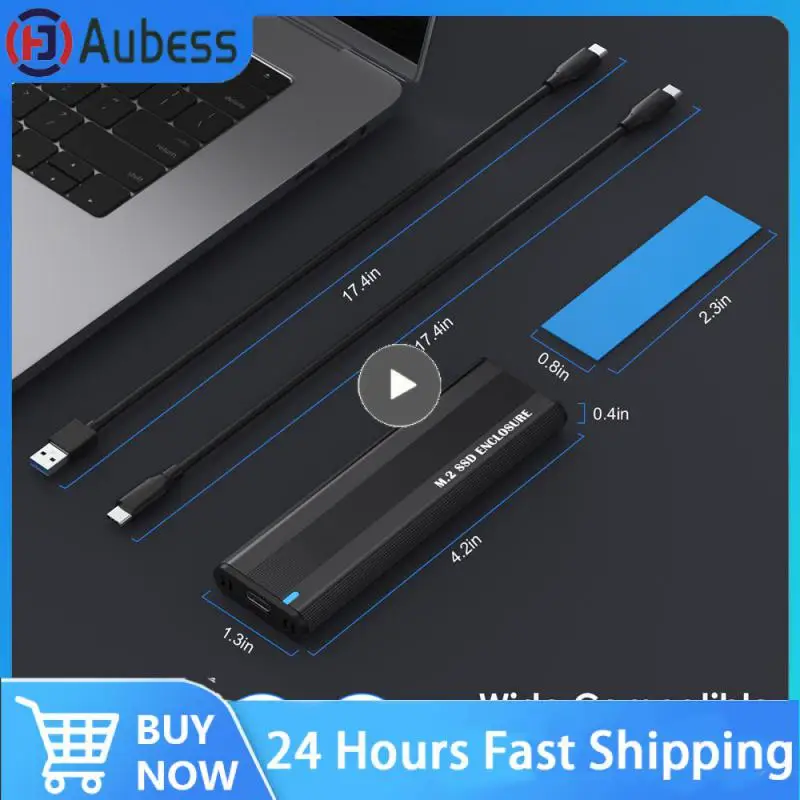 Custodia Ssd M2 Da 10Gbps Nvme Sata Dual Protocol M.2 A Usb Type C 3.1 Adattatore Ssd Per Nvme Pcie Ngff Sata Ssd Disk Box M.2 Ssd Case