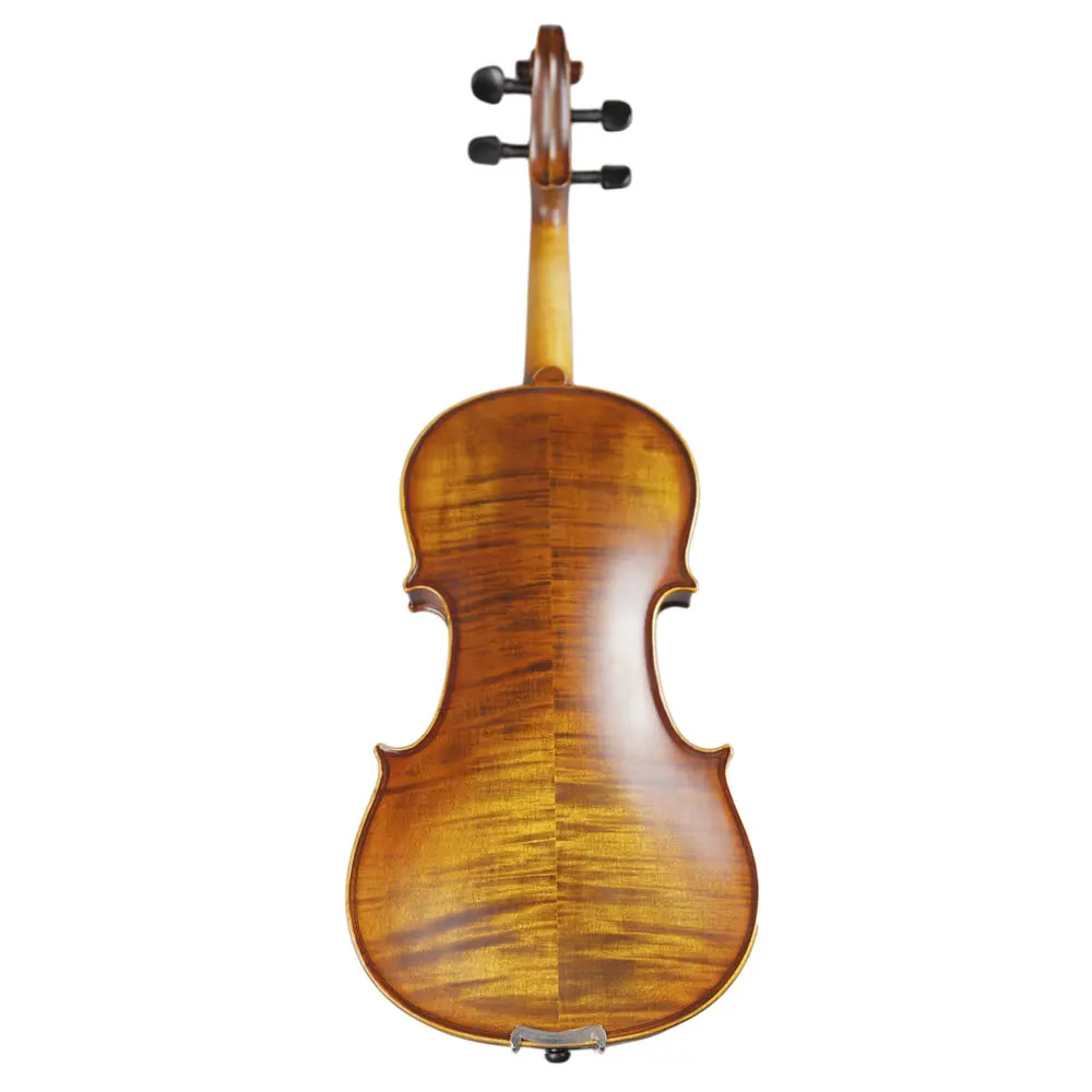 Tongling brand natural flame maple violin master handmade antique professional matte violin 4/4