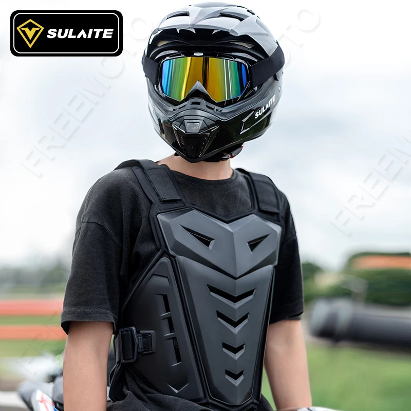 Motocross Body Armor Motocross Body Armor Motorcycle Jacket Motocross Moto Vest Back Chest Protector Off-Road Dirt Bike Protective Gear