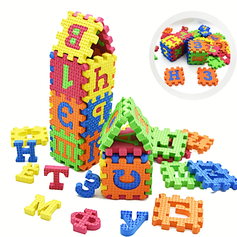 36pc Puzzle tapis mousse bébé alphabet et chiffres enfant bas âge - Tapis  pour enfant - Achat & prix