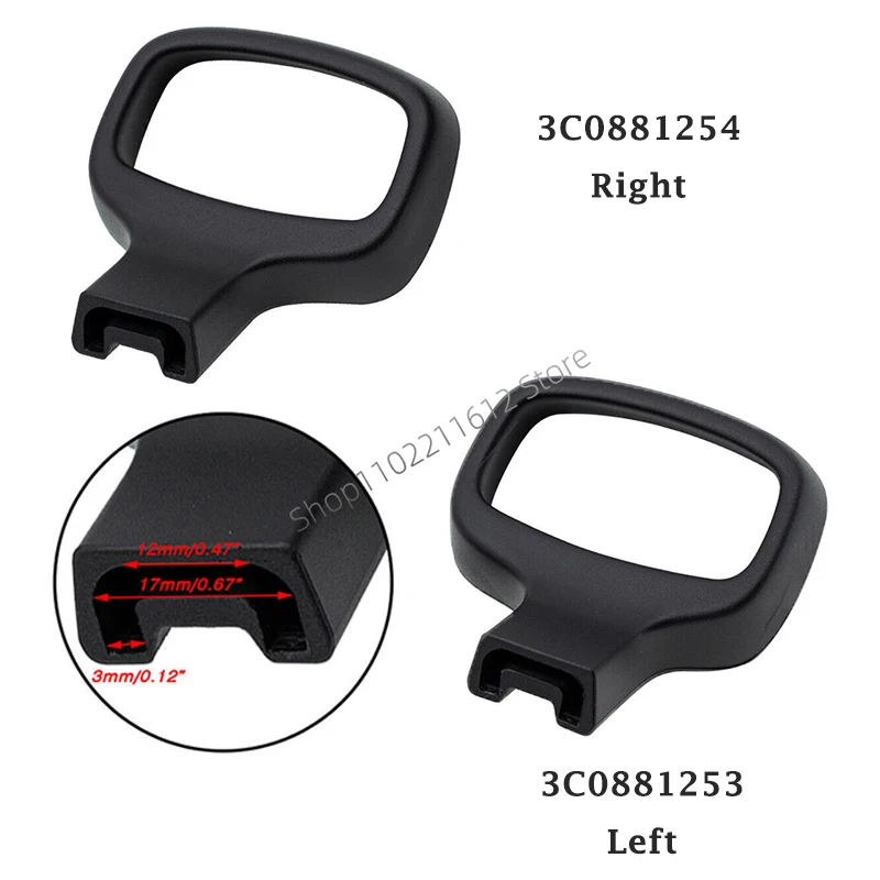 VW 폭스 바겐 폴로 골프 Passat B6 B7 B8 CC Tiguan Audi TT A1 Q3 Q5 Skoda Octavia Yeti 용 카시트 조정 핸들 레버 손잡이