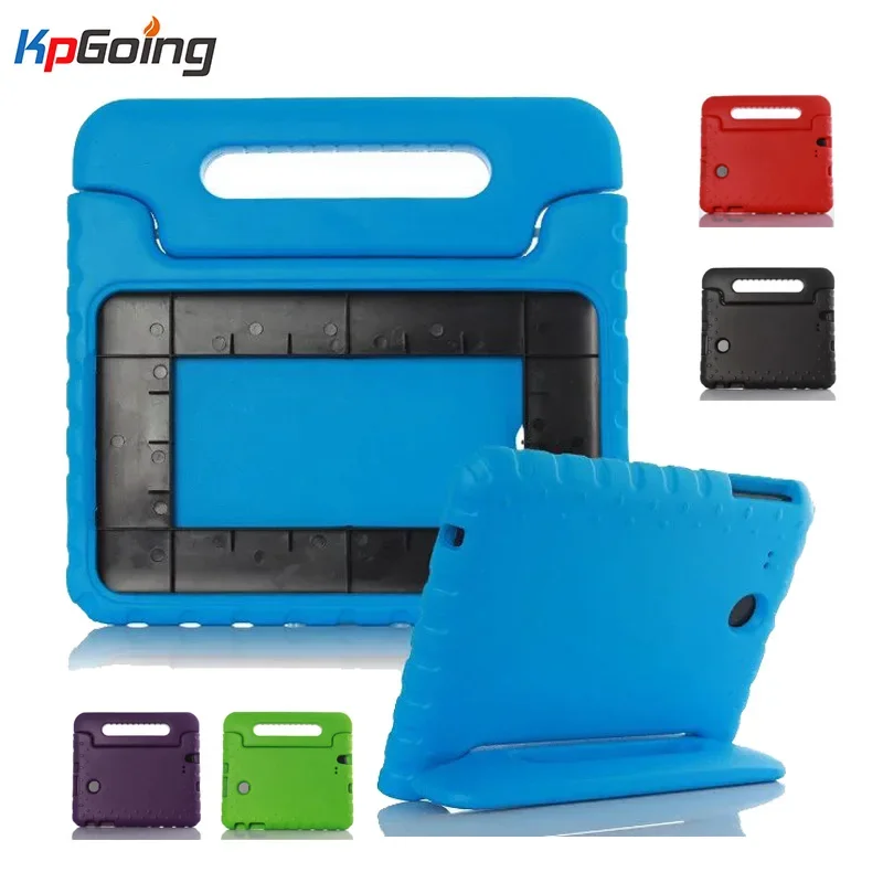 For Samsung Galaxy Tab E 9.6 T560 tablet case Shockproof EVA Foam Protective Cover For Samsung Tab E 9.6 SM-T560 Cute Kids TV Stand