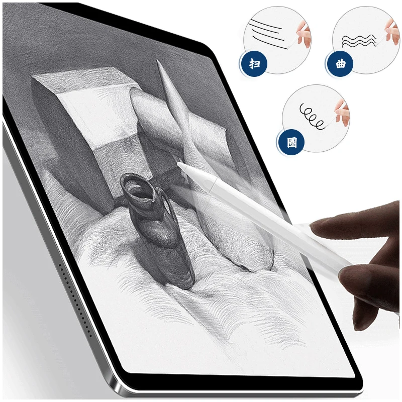 Бумажная пленка для рисования Huawei Matepad 11 2021 Pro 10 8 4 2022 / MediaPad T5 1 M5 Lite Матовая