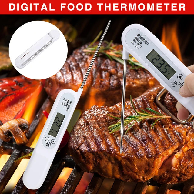 thermometre cuisine alimentaire viande eau lait cuisson sonde BBQ