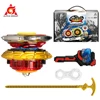 Infinity Nado 3 Original Crack Series-2 In1 Split Spinning Top Metal Nado Gyro Battle Gyroscope with Launcher Anime Toy Kid Gift 1