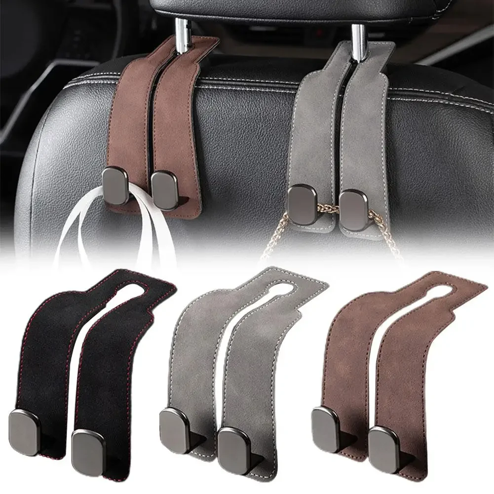 4 Ganci Per Poggiatesta Auto – Accessorio Universale Per Appendere Borse, Spesa, Organizer