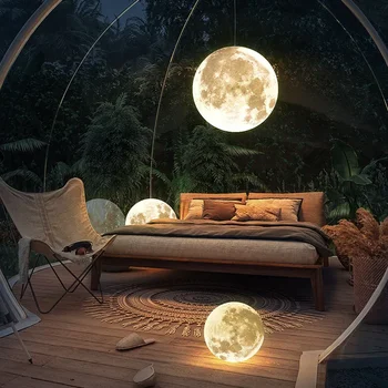 Full Moon Led Pendant Light 1